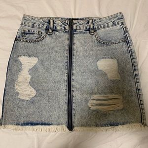 Jean skirt